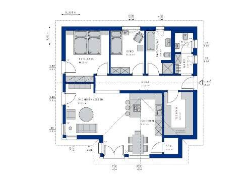 Barrierefreier, lichtdurchfluteter Wohnraum der keine Wünsche offen lässt inkl. Baugrundstück-Pool exklusivl. – Guntersblum – Vorschaubild 6