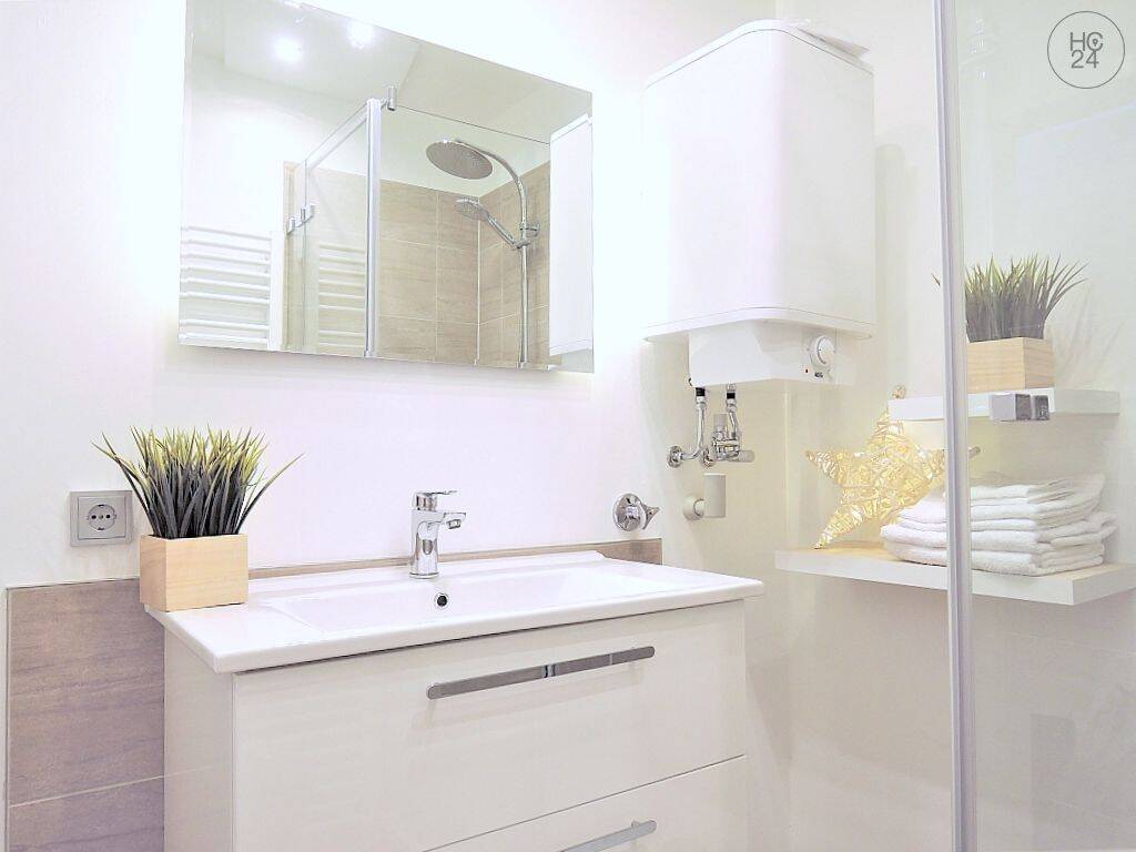 Modern möbliertes 1,5 Zimmer-Apartment mit WLAN und Balkon im Nürnberger Norden – Nürnberg – Vorschaubild 4