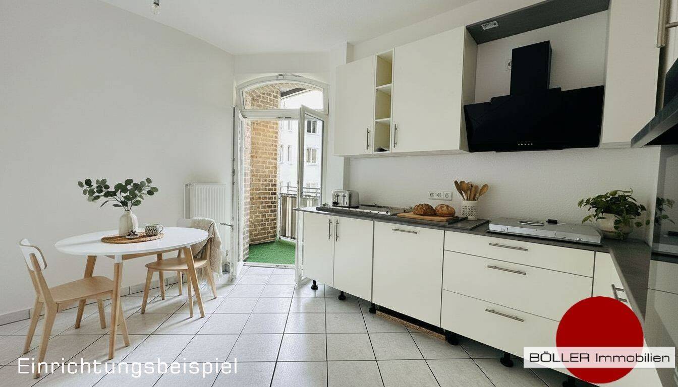 Südstadtflair! Schöne 3,5-Zi. Altbauwohnung im Erstbezug mit Einbauküche & Balkon! – Nürnberg – Vorschaubild 7