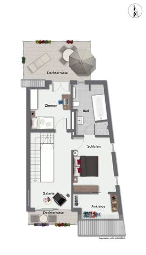 Neubau-Eigentumswohnung in der östlichen Innenstadt von Bielefeld, nahe Ravensberger Park – 33607 Bielefeld – Vorschaubild 3