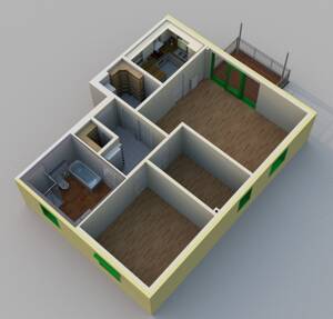 PROVISIONSFREI - Sehr schöne 3-Zimmer-Wohnung, in bevorzugter Lage im Oldenburger Norden. – 26127 Oldenburg – Vorschaubild 3