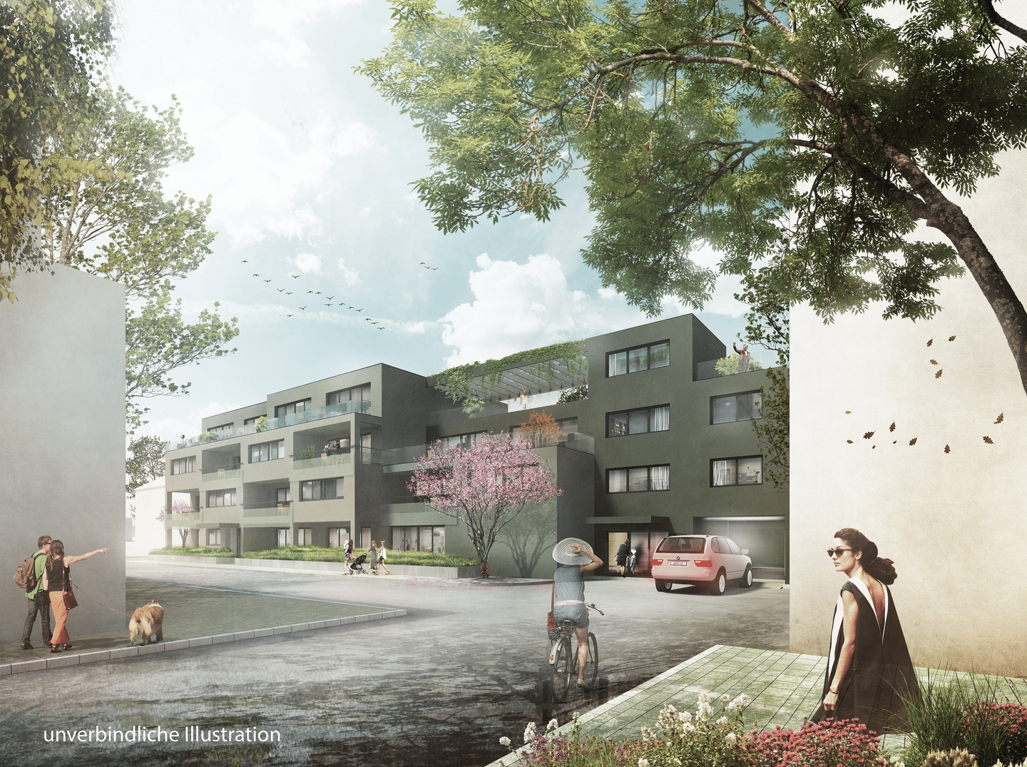 3-Zimmer-Neubauwohnung in Mannheim-Waldhof