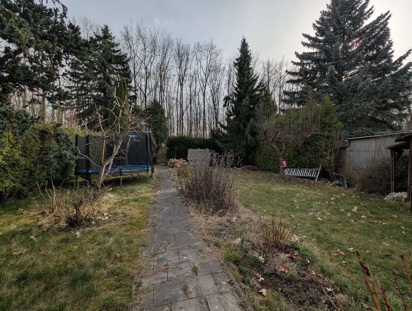 Waldrandlage in Leipzig-Dölitz | 780 m² Grundstück mit sanierungsbedürftiger Doppelhaushälfte und Ausbaupotenzial – Leipzig – Vorschaubild 7