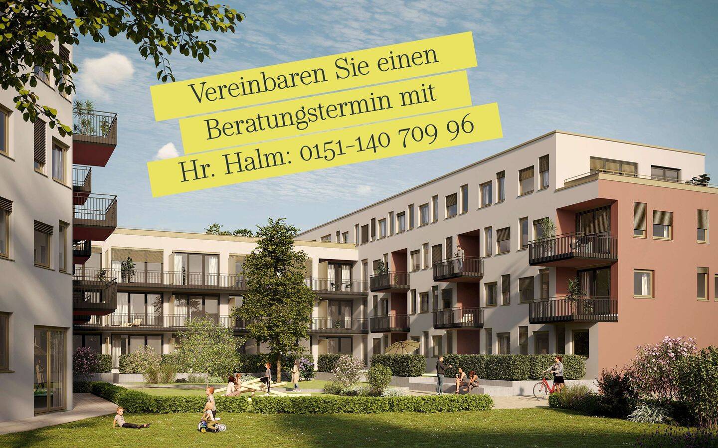 MODERNE/ RUHIGE 2-ZIMMER-WOHNUNG IN AUGSBURG / PFERSEE – Augsburg – Bild 1 von 4