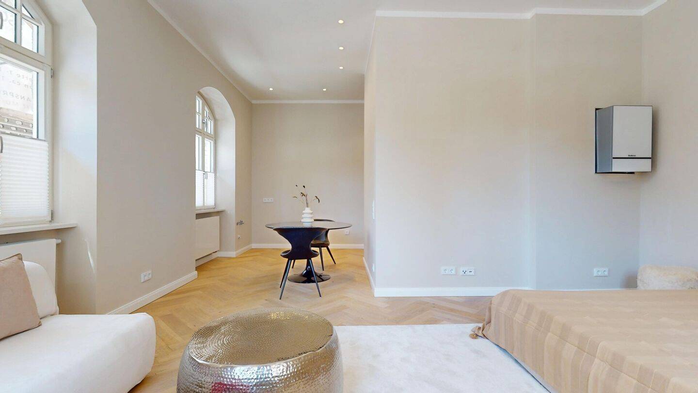 Helles 1-Zimmer-Altbaujuwel in Schwabing - modern & hochwertig saniert, provisionsfrei – München – Vorschaubild 6