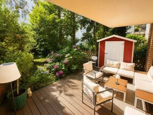 Zentrale & ruhige Wohnung mit Garten mitten in Hamburg