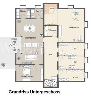 Modernes Architektenhaus mit luxuriösem Flair, großzügiger Raumgestaltung und gehobenem Wohnkomfort – 53117 Bonn – Vorschaubild 8