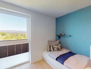 1 Monat mietrfei! Neubau-Studentenapartment im Quartillion - möbliert & top Lage! – 65197 Wiesbaden – Vorschaubild 4