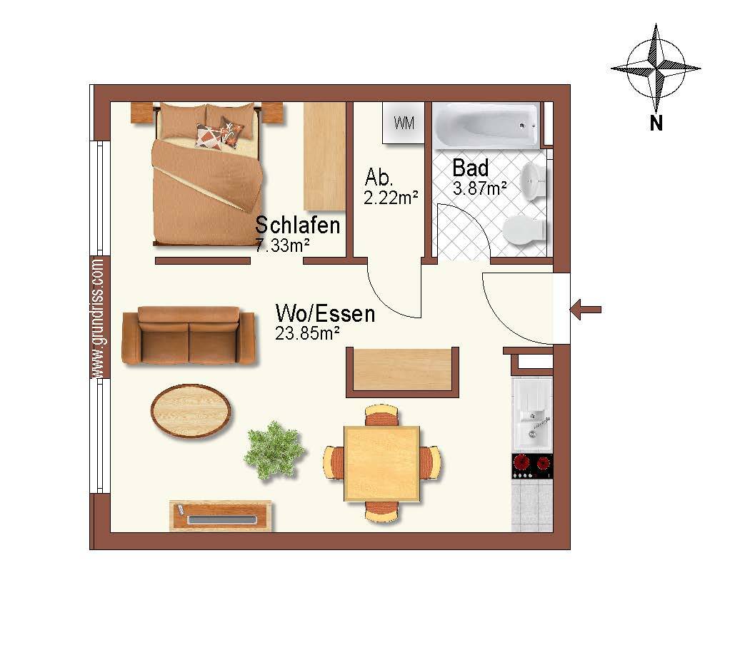 WOHNUNGSPAKET MIT 4 VERMIETETEN EIGENTUMSWOHNUNGEN + TG – Dresden – Vorschaubild 4