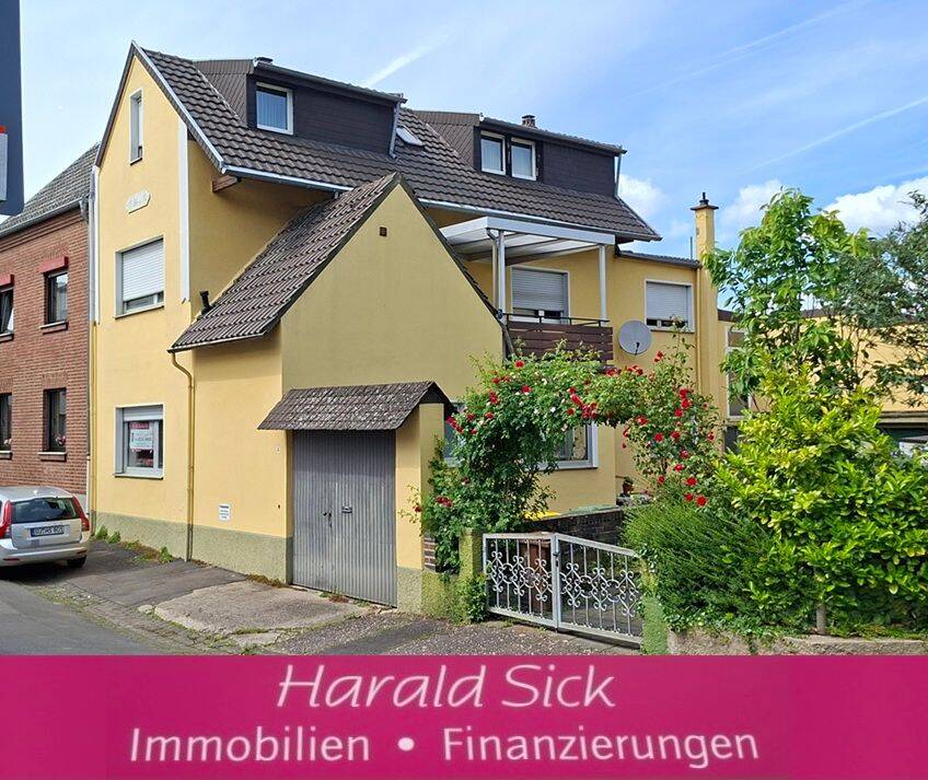 NEUER PREIS: 7-ZIMMERHAUS MIT 3 BÄDERN, 2 GARAGEN UND GROSSEM GARTEN. – Bornheim – Bild 1 von 9