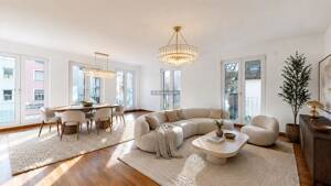 Moderne Drei-Zimmer-Wohnung mit Balkon im Fuchstanz-Palais