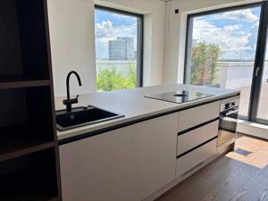 Private Dachterrasse (70 qm) & Garten (120 qm) und Elbphiblick im 9. OG mit Fitness, Co-Working uvm. – 20457 Hamburg – Vorschaubild 4
