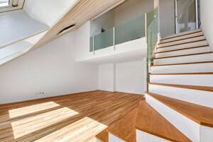 +++ frisch renoviert - DG-Maisonette-Galerie - Fußboden-Hzg. - 2 Bäder - Blk. & Fernblick - EBK +++ – 70439 Stuttgart – Vorschaubild 6