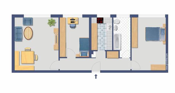 Erdgeschosswohnung in 50735 Köln mit 78 m² kaufen