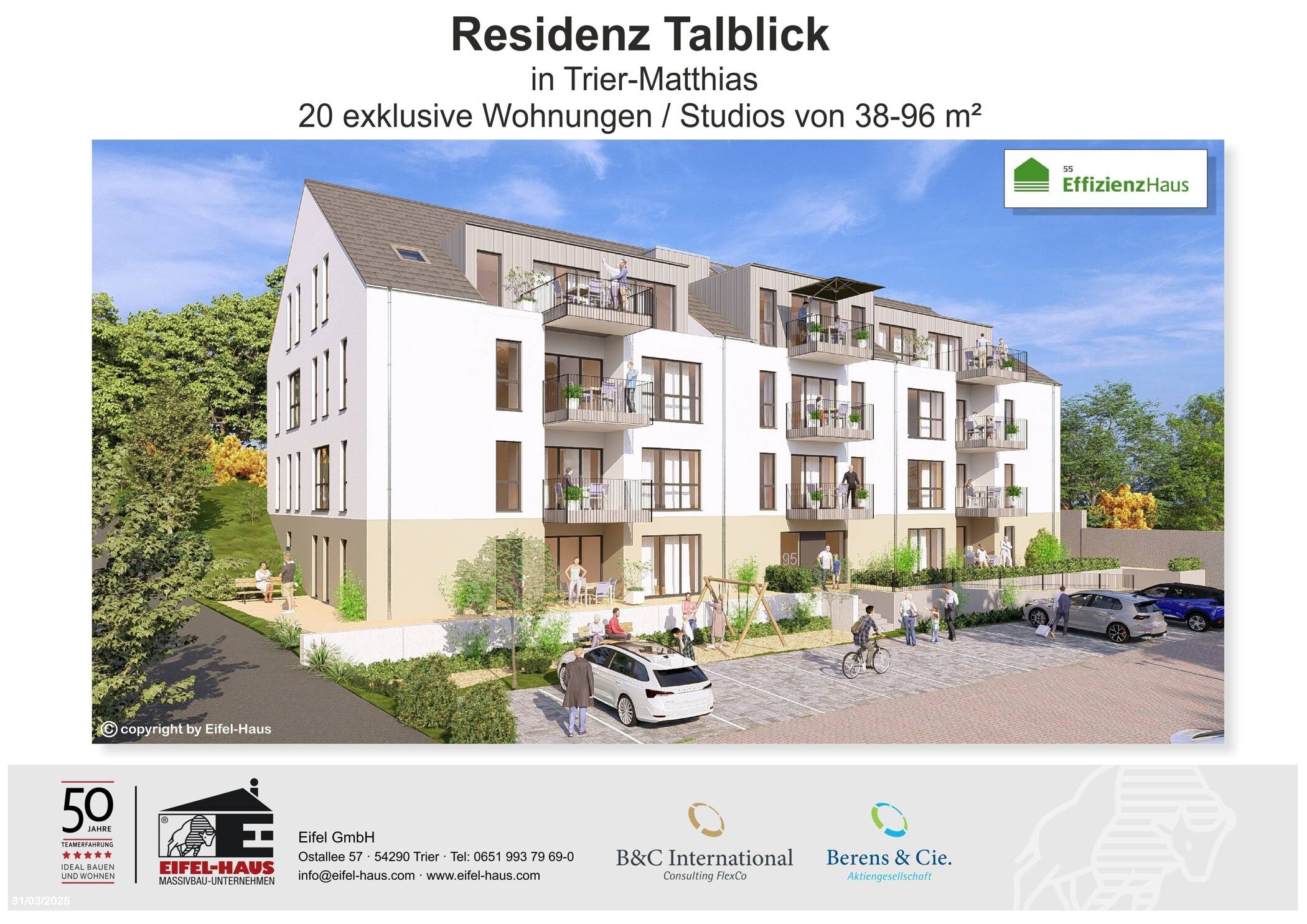!!!! KfW-Förderung wieder da: Diese Immobilie erfüllt alle KfW-55-Richtlinien – begrenzter Fördertopf ab 16.12.2025 !!!! – Trier – Bild 1 von 9