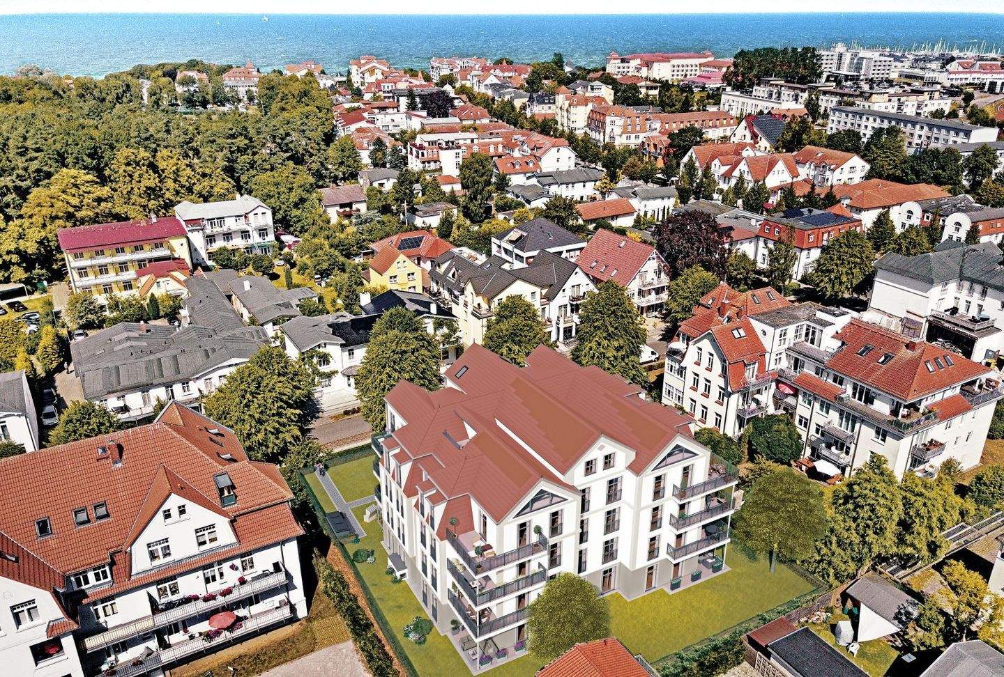 Attraktive 4-Zimmer-Wohnung im Palais am Küstenwald