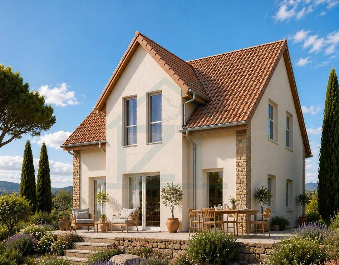 Einfamilienhaus Neubau inklusive Baugrundstück mit ca. 800 m² Fläche in Eisenberg – Eisenberg – Bild 1 von 5