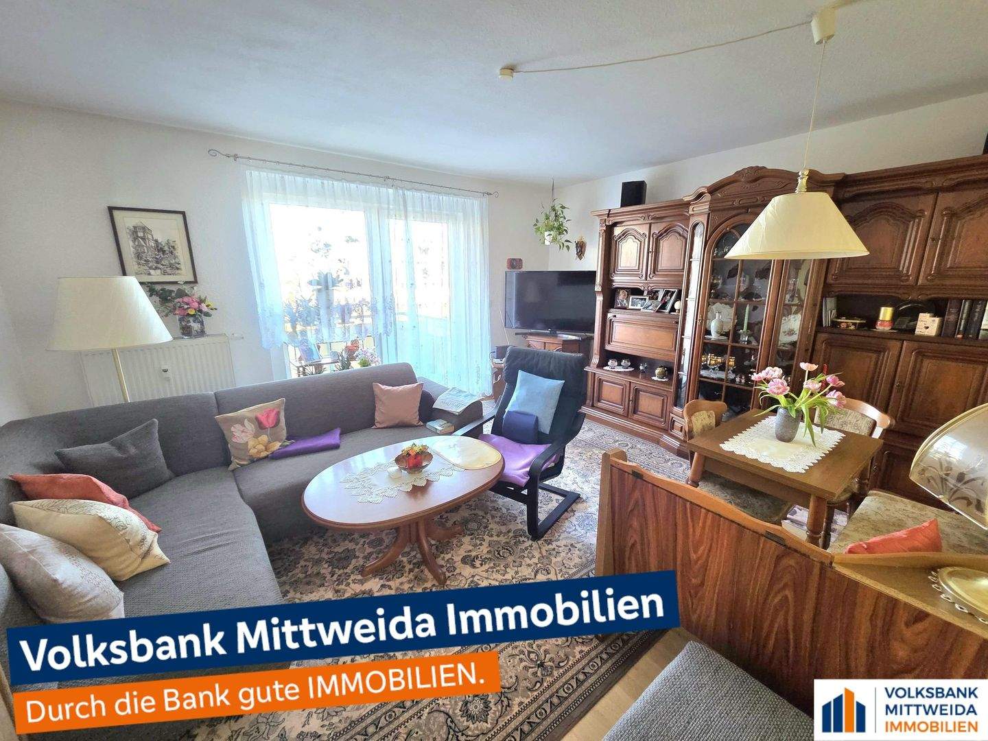 Vermietete 2-Zimmer-Wohnung mit Balkon und PKW-Stellplatz! Für Kapitalanleger!