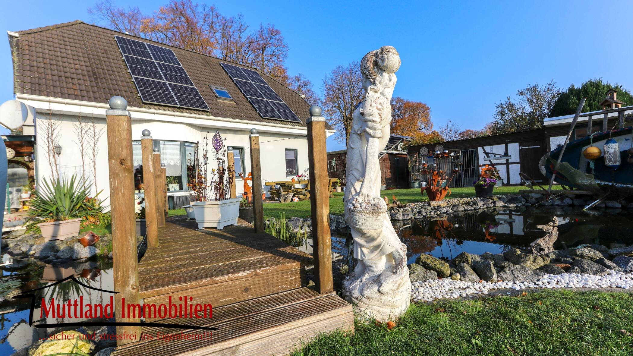 So schön kann Leben sein! Pool, Teichromantik und Feldrandlage – Elmenhorst – Vorschaubild 7