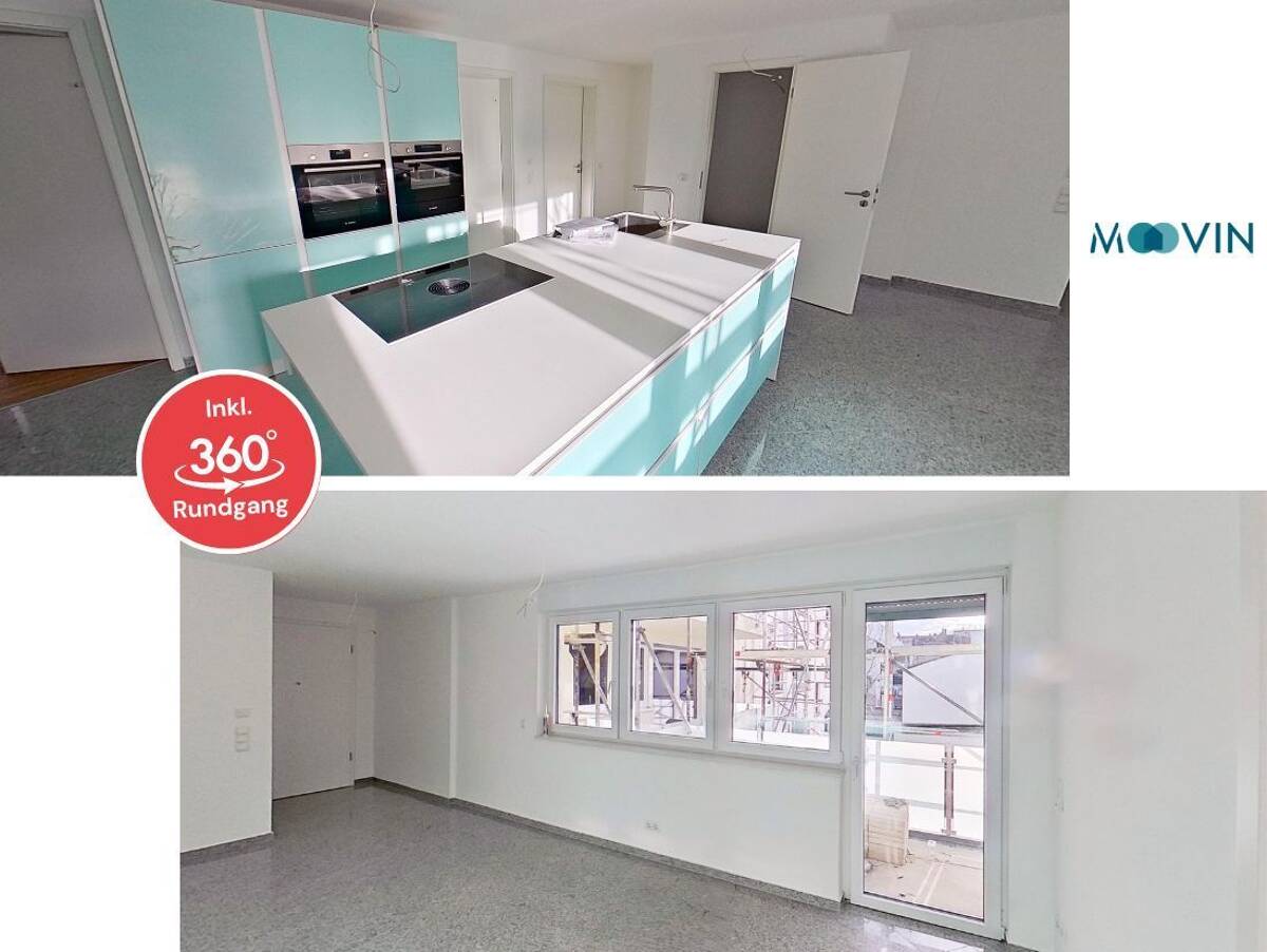 * Exklusive 3-Raum-Wohnung mit hochwertiger EINBAUKÜCHE und BALKON in zentraler und ruhiger Wohnlage * – 68169 Mannheim – Bild 1 von 9