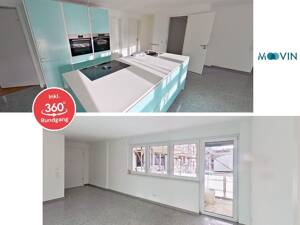 * Exklusive 3-Raum-Wohnung mit hochwertiger EINBAUKÜCHE und BALKON in zentraler und ruhiger Wohnlage *
