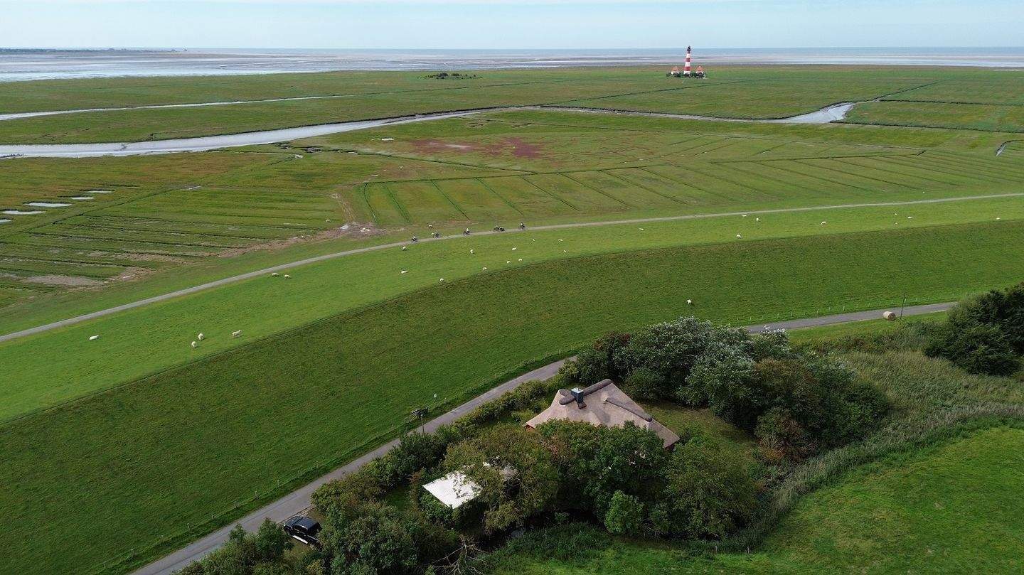 Top Reetdachhaus unterm Nordseedeich in Westerhever – Westerhever – Vorschaubild 8