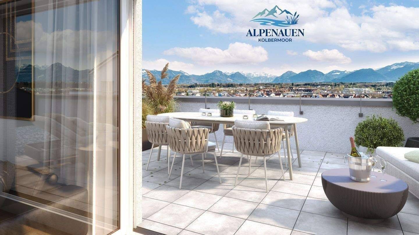 Prov. Frei. Neubau Appartmentpaket (6WE) 5% AfA 3,XX % Rendite. – Kolbermoor – Vorschaubild 2
