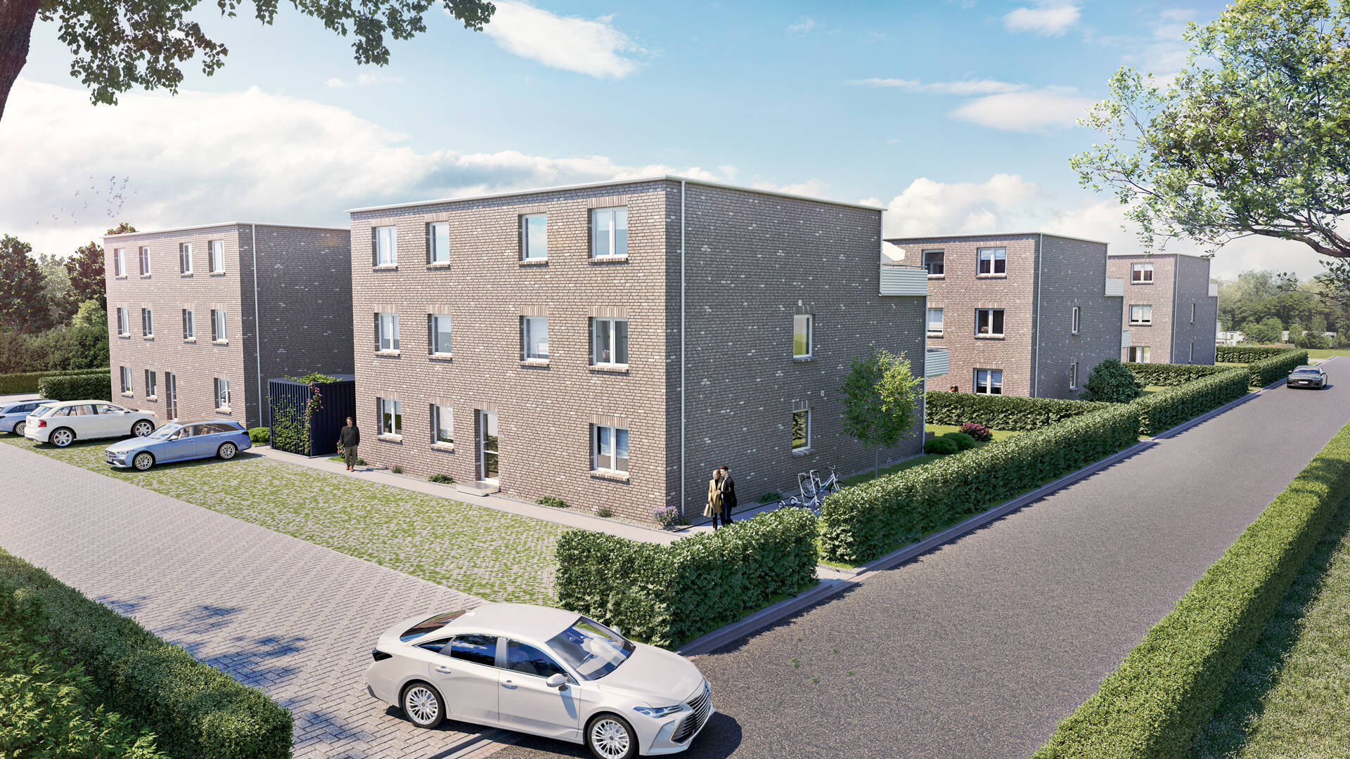 Erdgeschoss Terrassenwohnung mit Garten - Provisionsfrei Tarp bei Flensburg mit Blick ins Treenetal – Tarp – Vorschaubild 4
