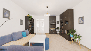 HEGERICH: Vermietete 3-Zimmer-Hochparterrewohnung mit Westbalkon in München-Trudering-Riem! – 81827 München – Vorschaubild 3