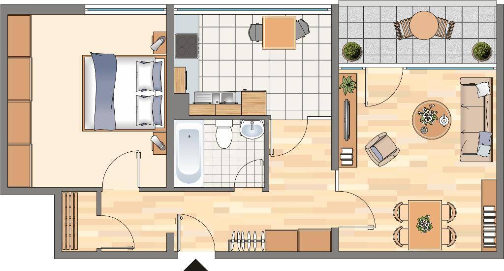 Ab sofort! 2-Zimmer-Wohnung in Dortmund Hörde ohne WBS! inkl. 200 EUR Baumarktgutschein