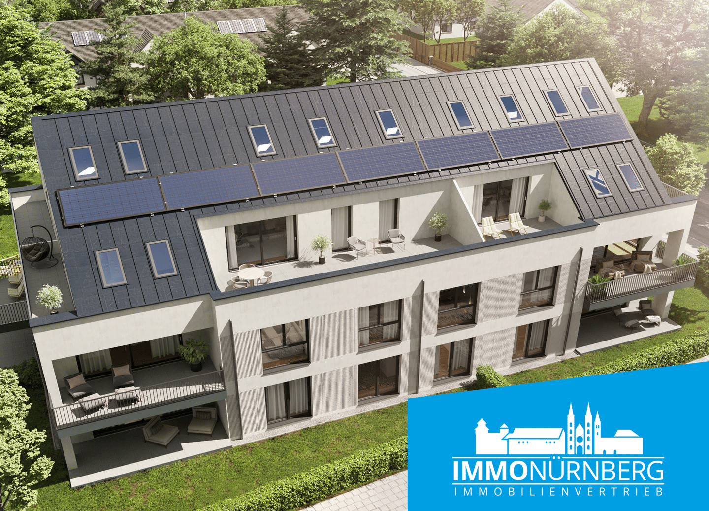 Marienbergpark vor der Tür - Neubau mit 140 m² Garten