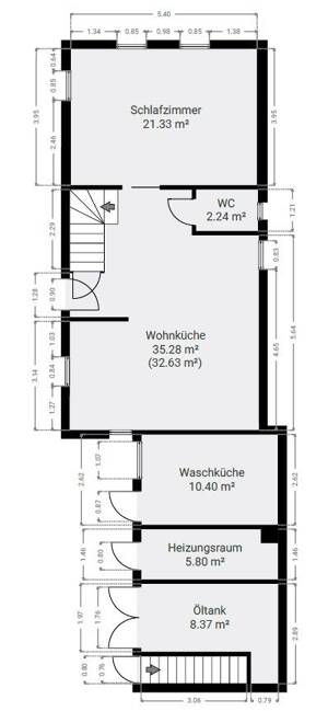 Denkmalgeschützte Hofreite mit Charme, großzügigem Wohnen und attraktiven Mieteinnahmen – 60437 Frankfurt am Main – Vorschaubild 5