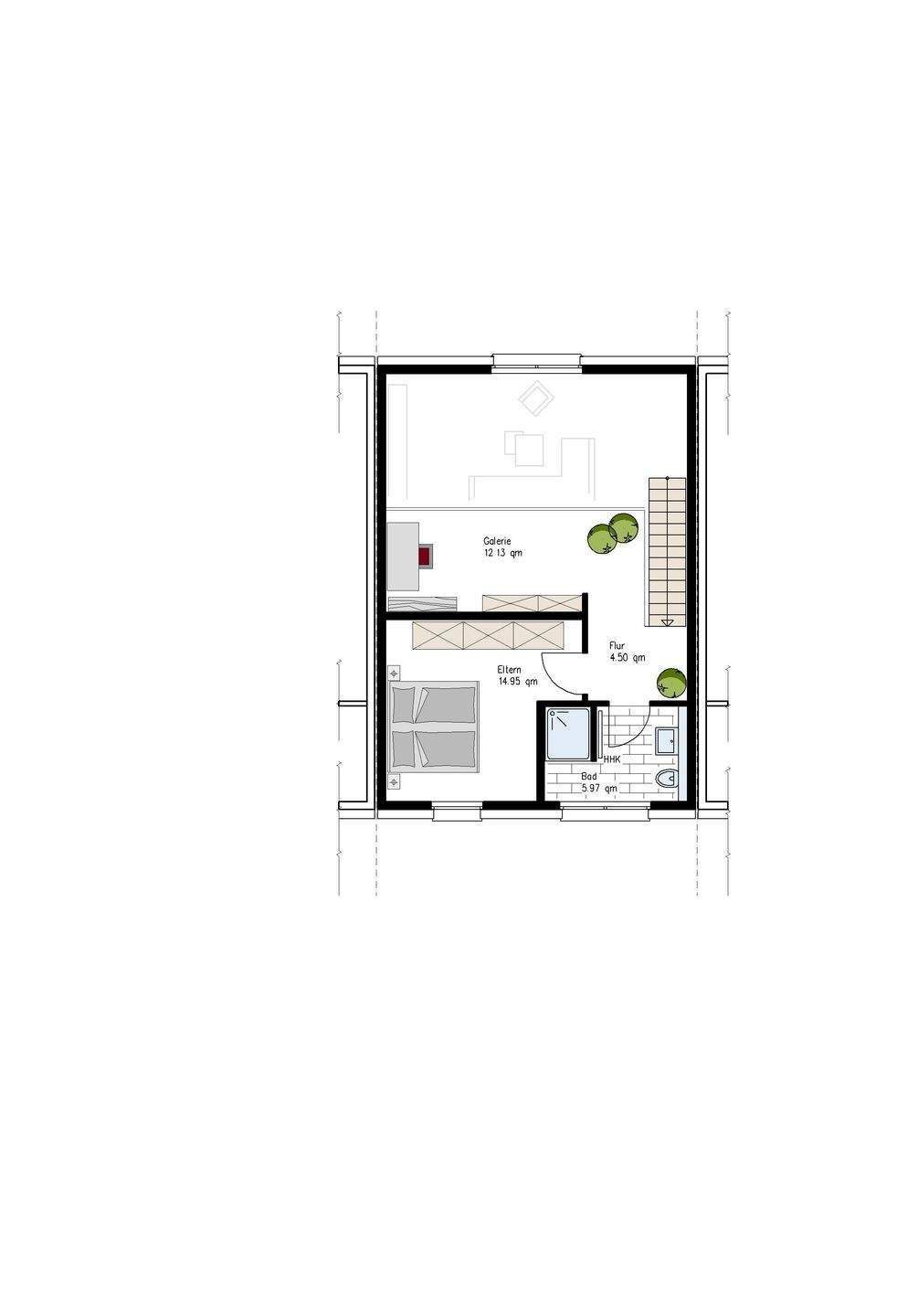 Neubau Reihenhaus Schillinggelände Sennestadt – Bielefeld – Vorschaubild 5