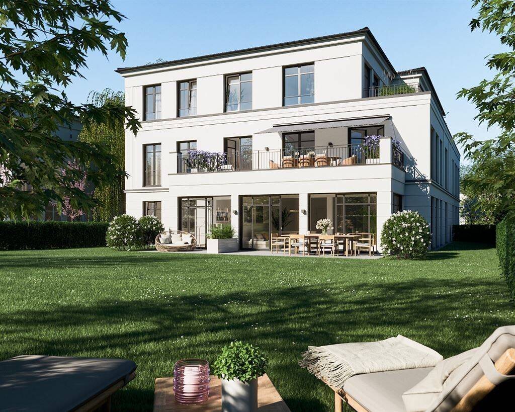 Exklusive 5-Zimmer-Neubauwohnung im 1. Obergeschoss mit großzügiger Balkonterrasse – Hamburg – Bild 1 von 5
