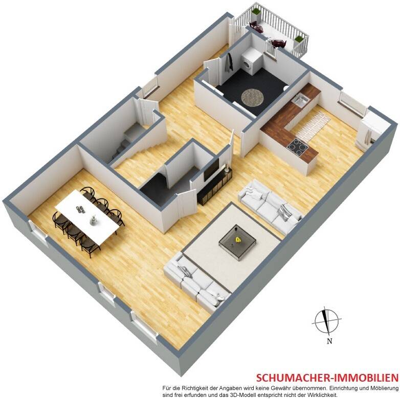 Mehrfamilienhaus, zentrale Wohnlage und Ausbaupotenzial – Gnoien – Vorschaubild 7