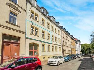 Vermietete 2-Raum-Wohnung mit großem Wohnbereich, Balkon und modernem Schnitt im sanierten Altbau – 4229 Leipzig – Vorschaubild 2