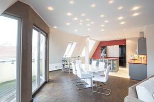 Traumhaftes Dachgeschoss - Aufdachterrasse mit 360°-Blick im Skandinavischen Viertel – 10437 Berlin – Vorschaubild 5