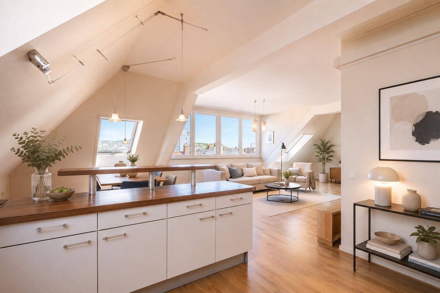 Maisonette-Dachgeschosswohnung im Heusteigviertel mit privatem Liftzugang, Dachterrasse und Garage – Stuttgart – Vorschaubild 7