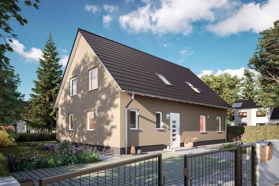 Zweifamilienhaus massiv gebaut, Preis inkl. Grundstück – Trittenheim – Vorschaubild 2
