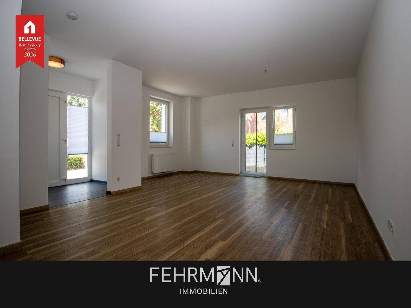 Moderne und lichtdurchflutete Erdgeschosswohnung in zentraler Lage von Meppen - Zur Miete!