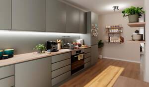 Barrierefreie Wohnung mit Dachterrasse in Südausrichtung und zwei Bädern – 40597 Düsseldorf – Vorschaubild 3