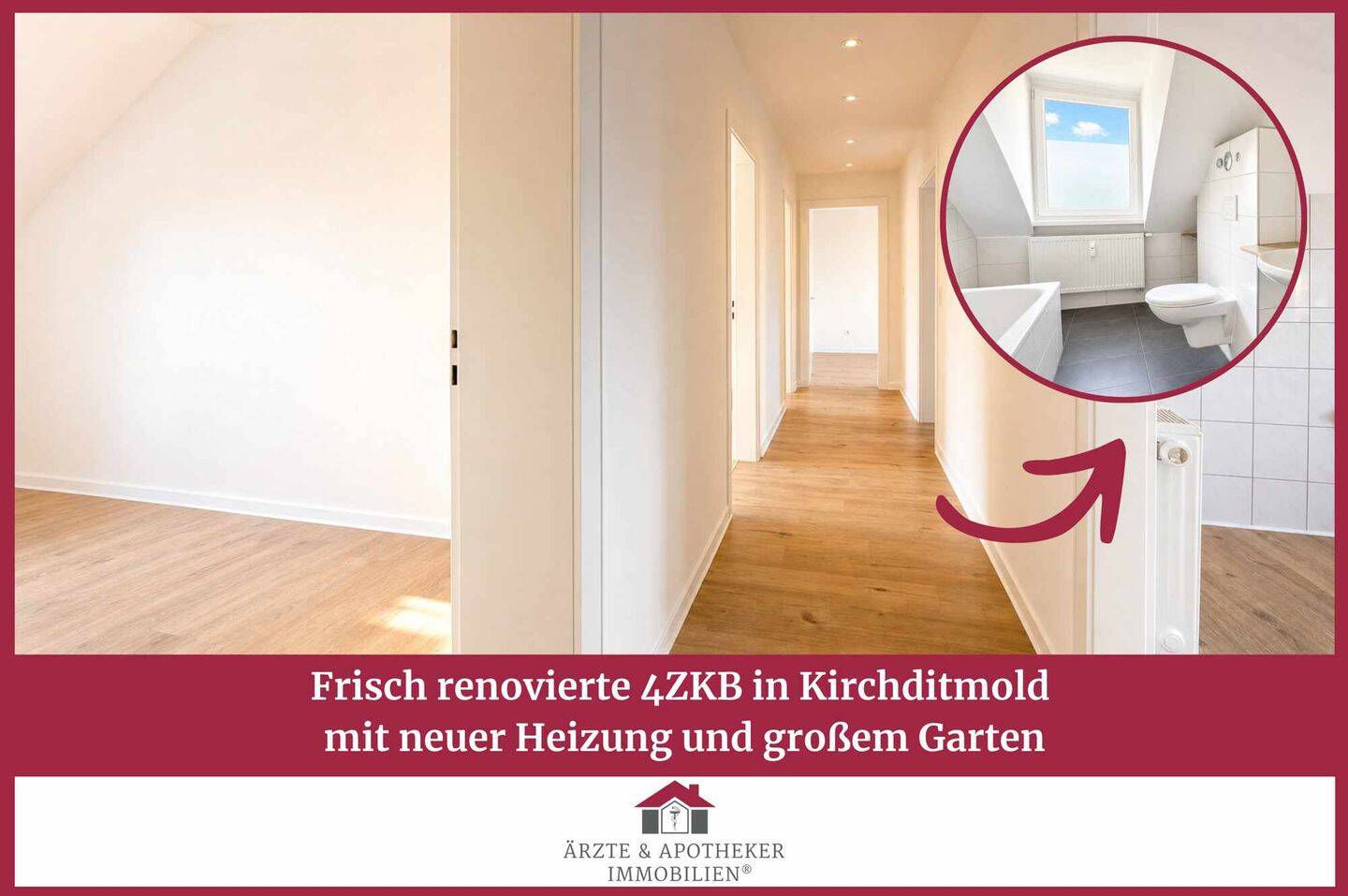 Renovierte 4ZKB in Kassel-Kirchditmold