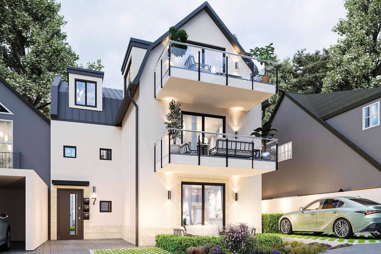 Großzügige , barrierefreie Maisonette-Wohnung -hochwertige Ausstattung in Bad Honnef ! – Bad Honnef – Vorschaubild 2