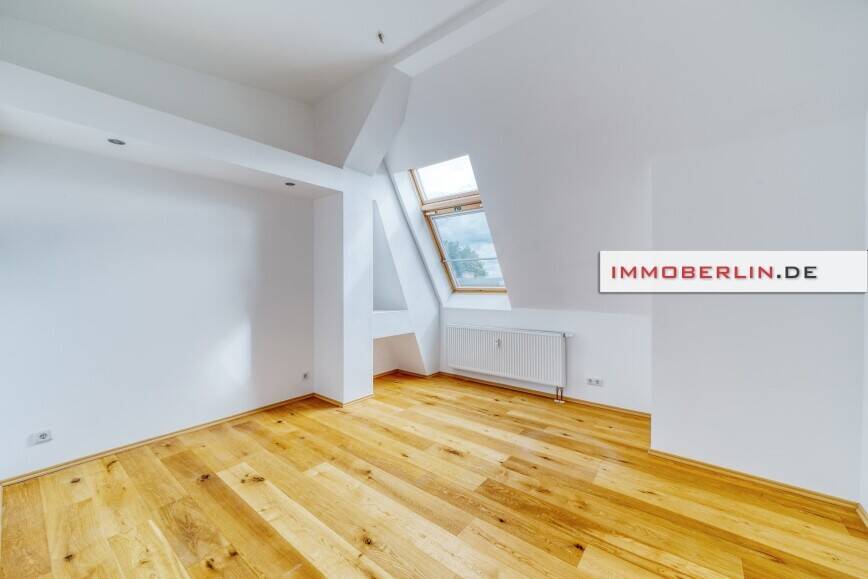 IMMOBERLIN.DE - Große 3-Zimmer-Wohnung mit hellem Ambiente, Sonnenterrasse und Teilungsoption – Berlin – Vorschaubild 6