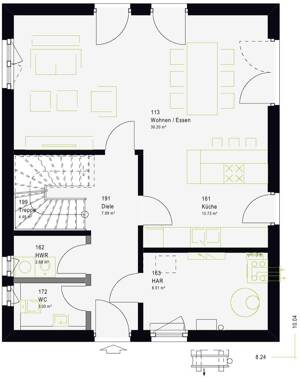 Einfamilienhaus mit 134 m² und 4 Zimmern in Waldhausen – 30519 Hannover – Vorschaubild 6