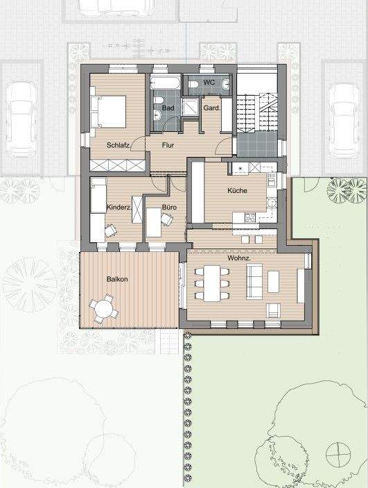 Sonnige Familienfreundliche Wohnung mit Terrasse und Privatgarten in Altdorf bei Nürnberg – Altdorf bei Nürnberg – Vorschaubild 2