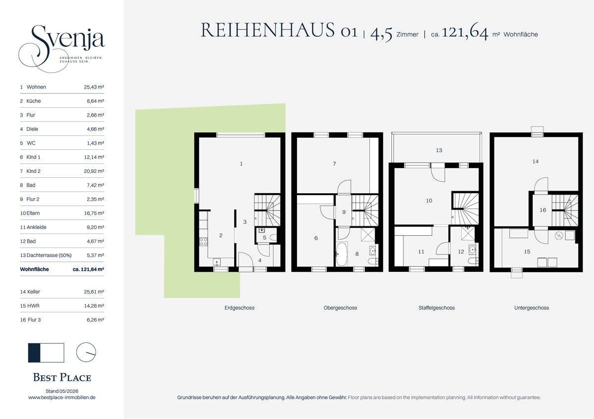 Bezugsfreies Neubau-Stadthaus inkl. EBK in ruhiger Lage in Bramfeld – Hamburg – Vorschaubild 2