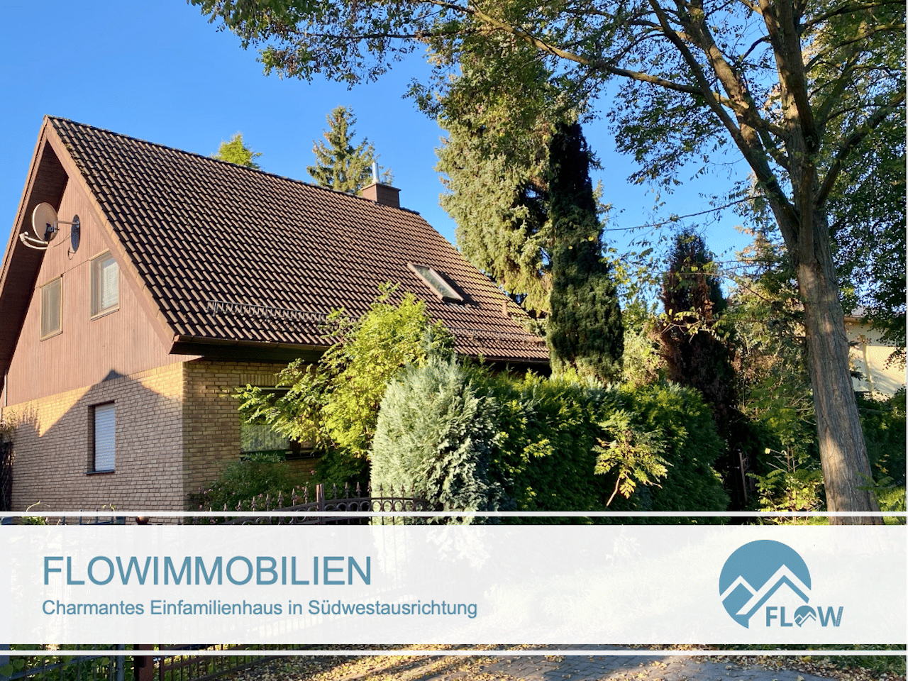 Charmantes Einfamilienhaus in Südwestausrichtung – Neuenhagen bei Berlin – Bild 1 von 9