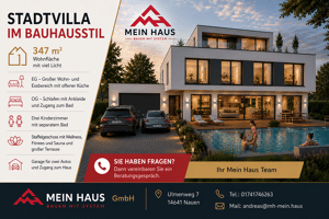 Villa im Bauhausstil 347m² von der Mein Haus GmbH Nauen