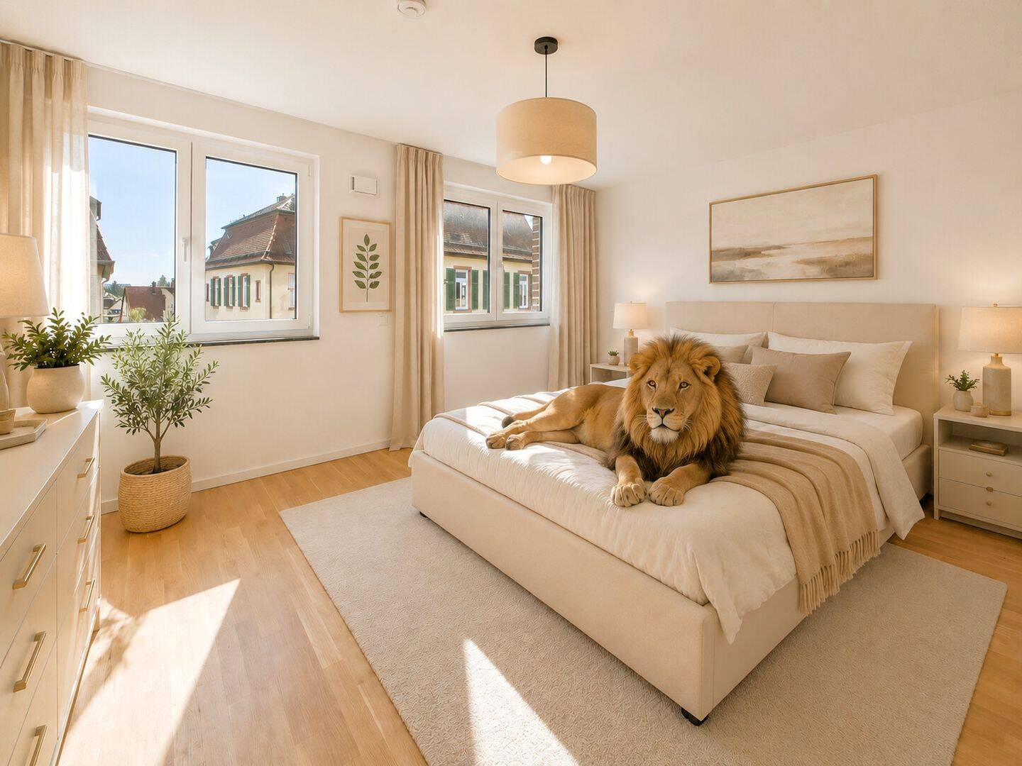 SCHWIND IMMOBILIEN - hochwertige Neubauwohnung mit Loggia & Balkon